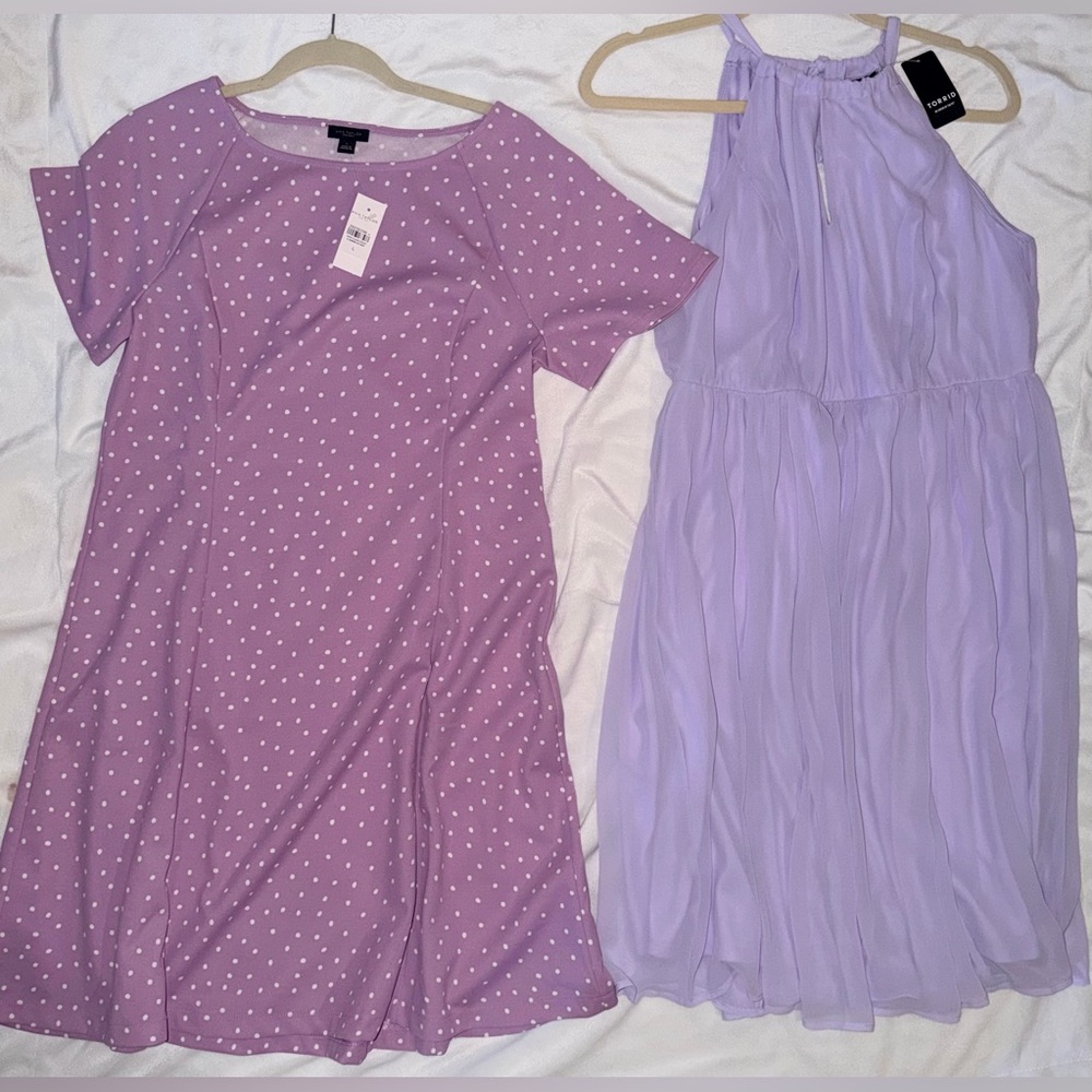 Bundle of Two Purple Dresses